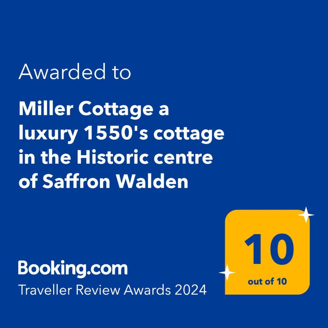 Miller Cottage A Luxury 1550'S Cottage In The Historic Centre Of Saffron Walden Eksteriør billede